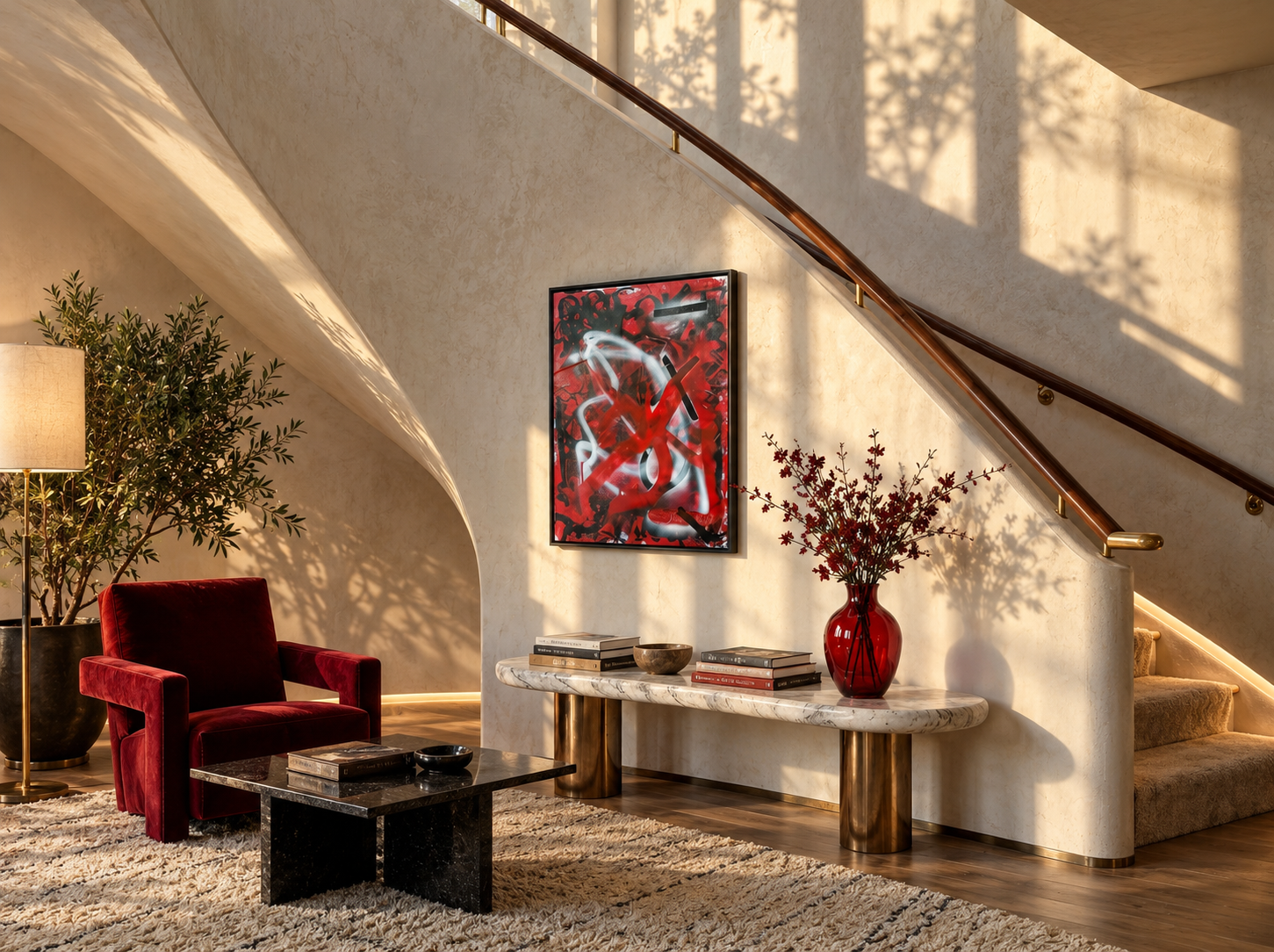 Sunlit Curved Staircase Lounge.png