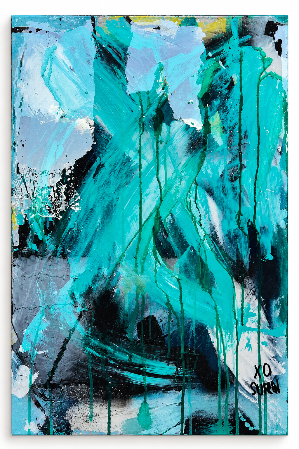Turquoise Drips and Gestural Energy.png
