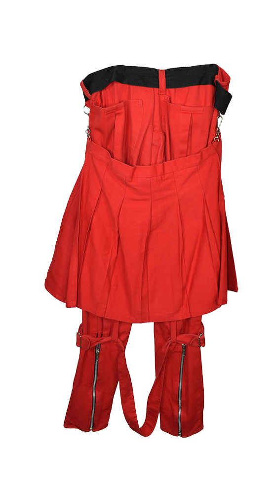 BOY bondage trousers with belt and skirt, reissue c.1988