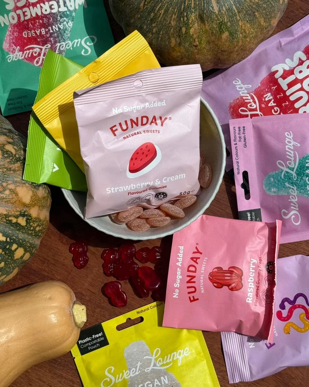 Make your Halloween a little sweeter 🍭👻
Grab Funday and Sweet Lounge lollies on special til the end of the day and enjoy sweet snacking without the nasties.
#FundaySweets #SweetLounge #BetterForYouTreats #NoNasties #NaturalGoodness