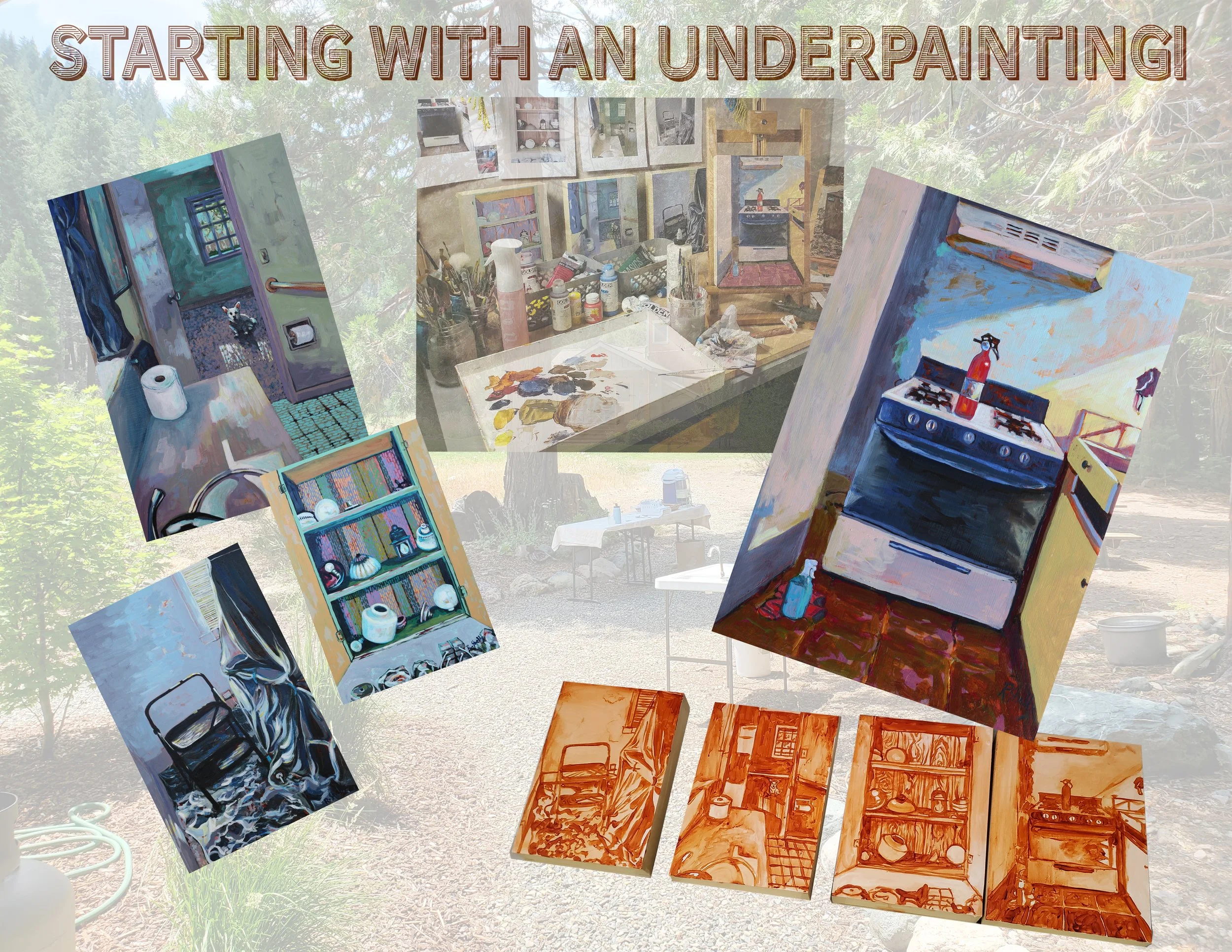 Painting Workshop at 5080 Camp