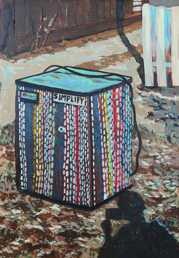 Painting of Fridge For Sale