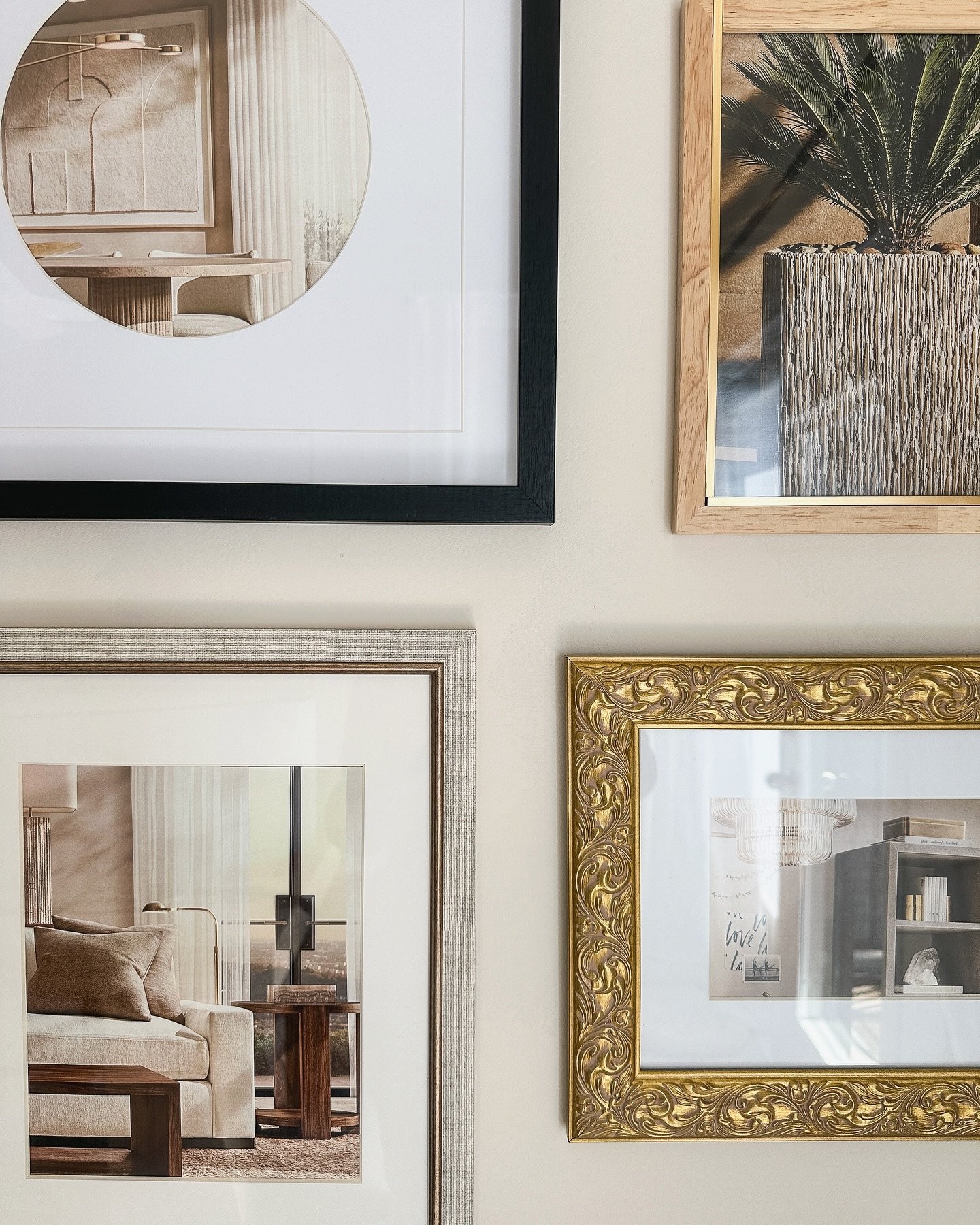 I&rsquo;m a sucker for a good gallery wall - are you?

I love mixing frames, sizes and shapes- sometimes it&rsquo;s the most imperfect that is actually just perfect 👌. 

Do you prefer a more symmetrical or the curated and collected more unique look?