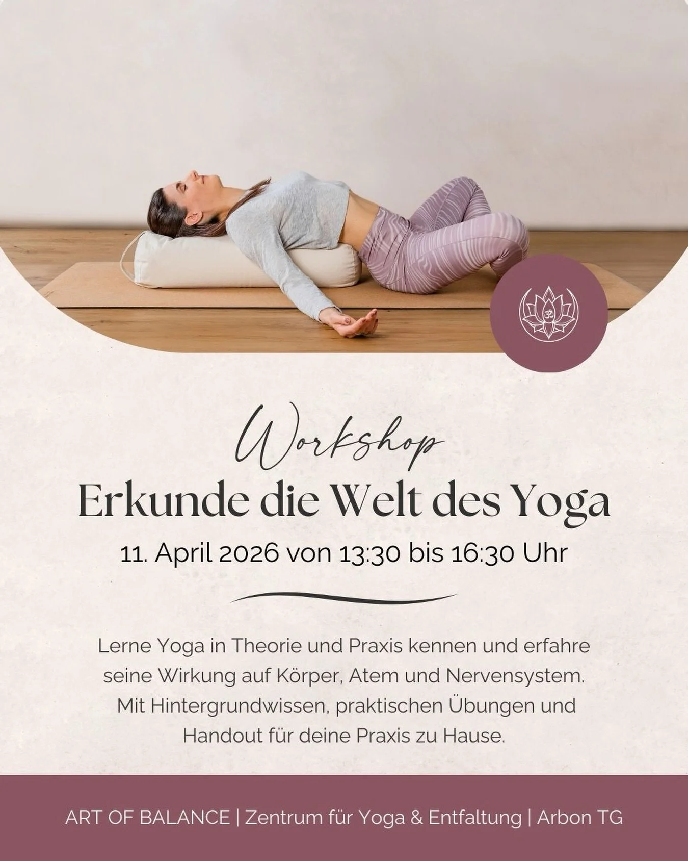 Vielleicht sp&uuml;rst du schon l&auml;nger, dass Yoga dich interessiert. Oder du m&ouml;chtest besser verstehen, was hinter dieser Praxis steckt.

Yoga ist weit mehr als einzelne &Uuml;bungen auf der Matte. Es ist eine jahrtausendealte Praxis, die K