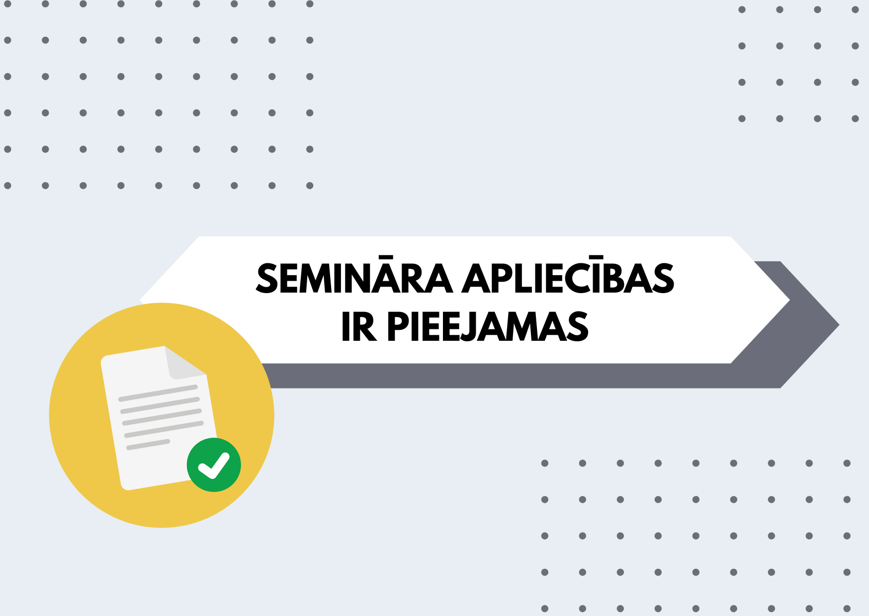 📢Informācijai: 5.decembra apliecības ir pieejamas