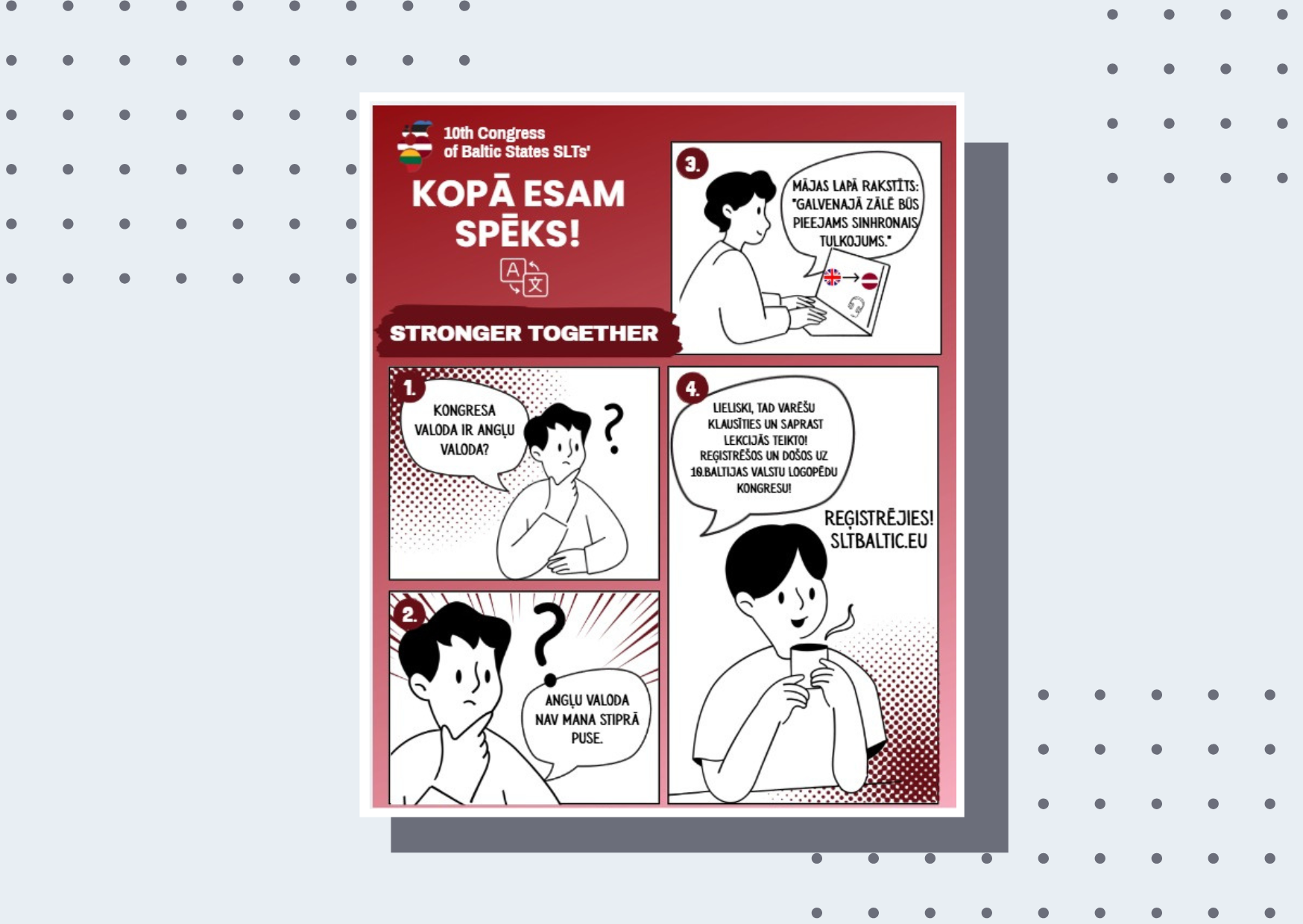 Kongress, kur valoda nav šķērslis