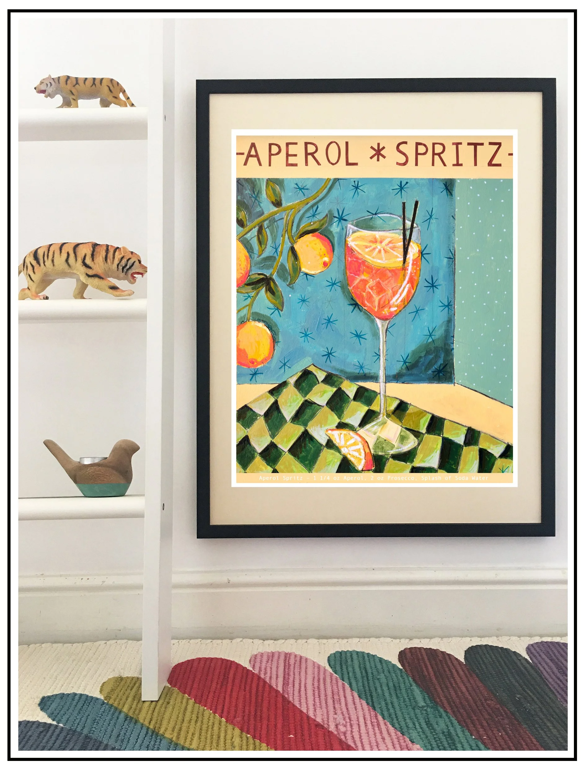 Aperol Spritz - 30 by 40cm