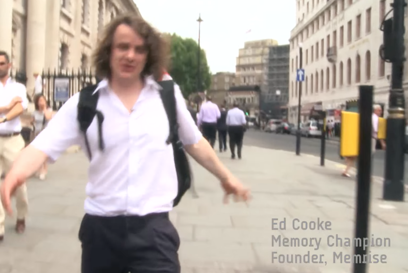  Ed Cooke  Founder Memrise and Memory Grandmaster