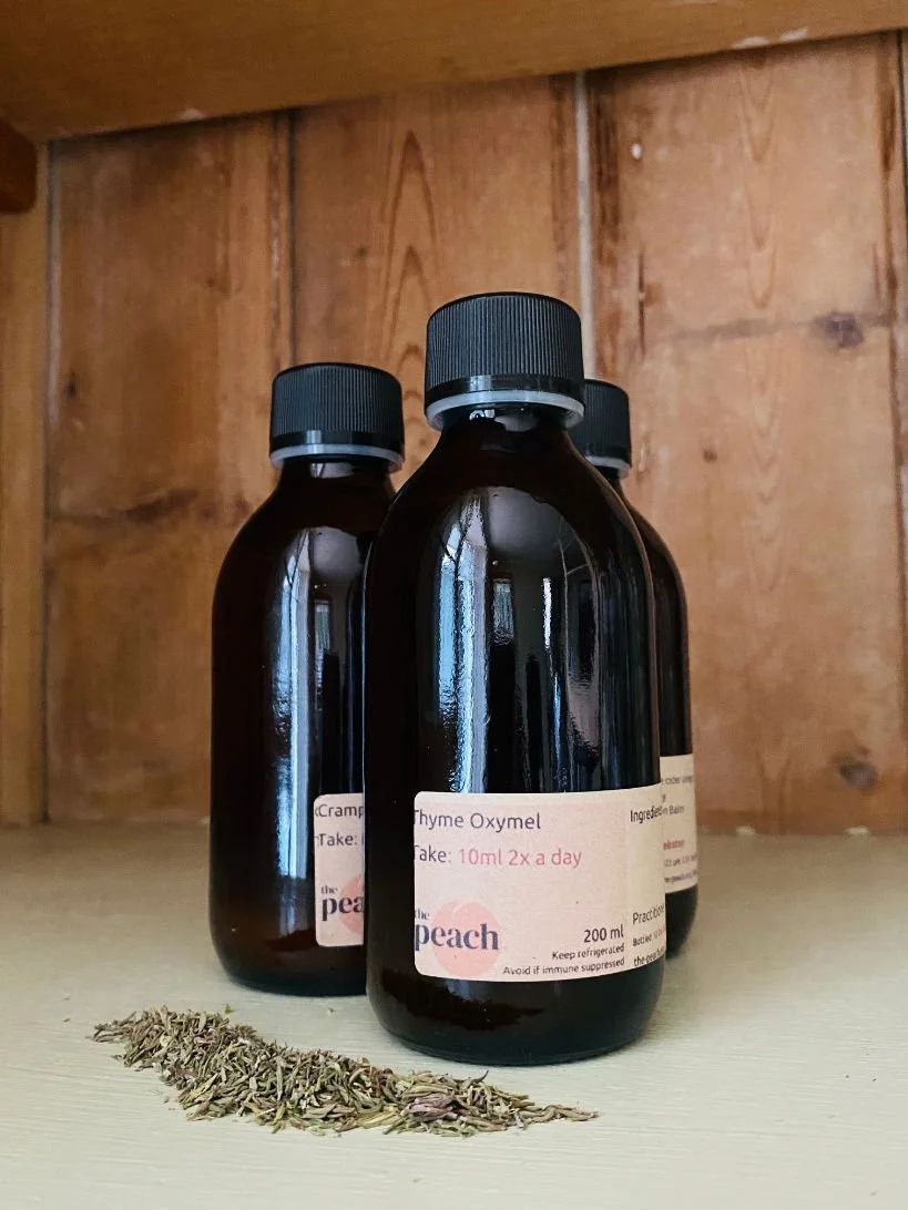 Thyme Oxymel — The Peach getting to the heart of health.