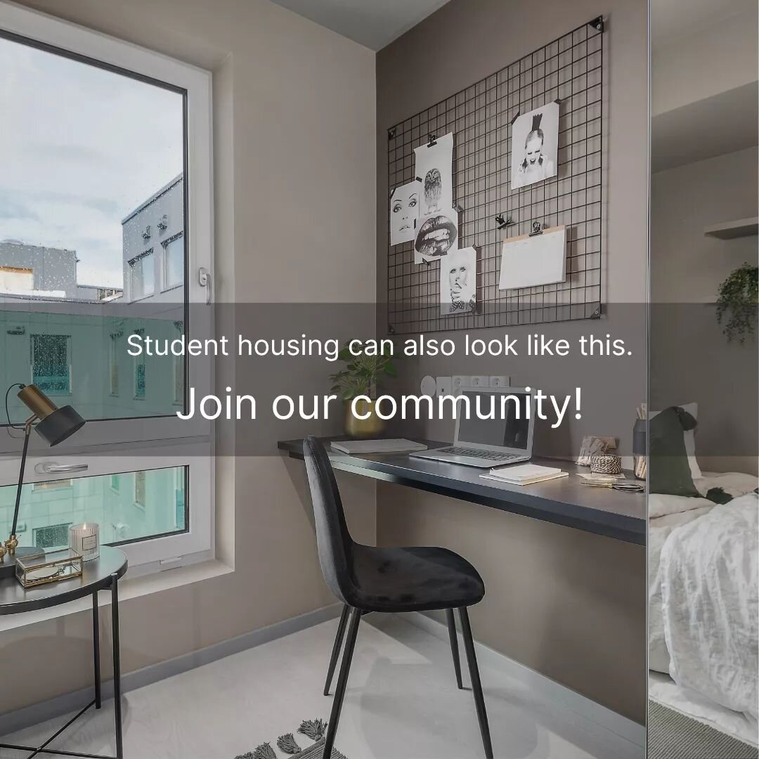 This is your sign ✨ for better student experience!

Student housing in the heart of Trondheim, within 5-minute walking distance from the Gl&oslash;shaugen campus (NTNU).

Studios for August, 2024 are being assigned!

➡️ Read more and apply: umeus.no
