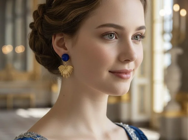 Boucles d’oreilles Palmettes petites