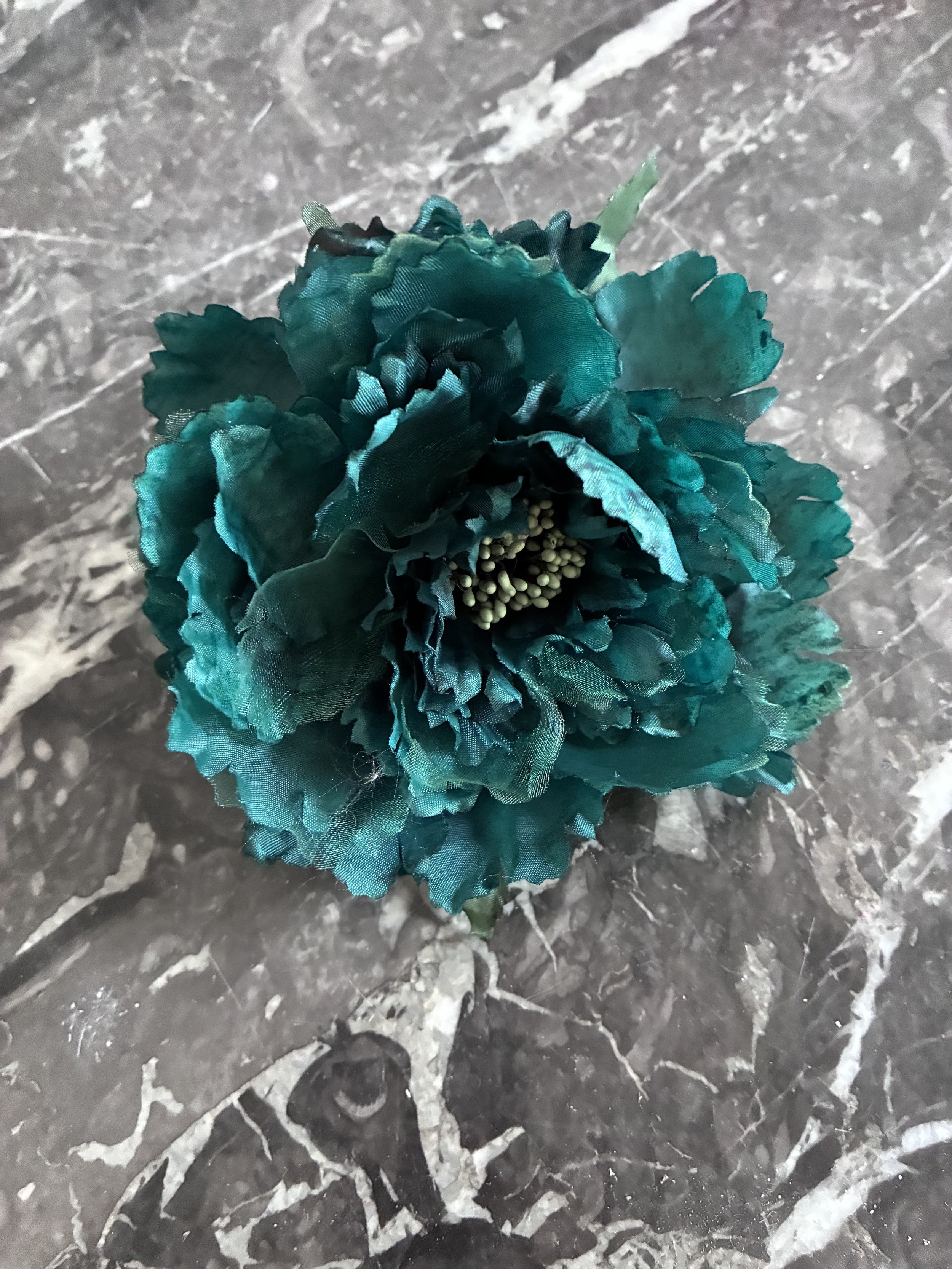 Pince fleur verte