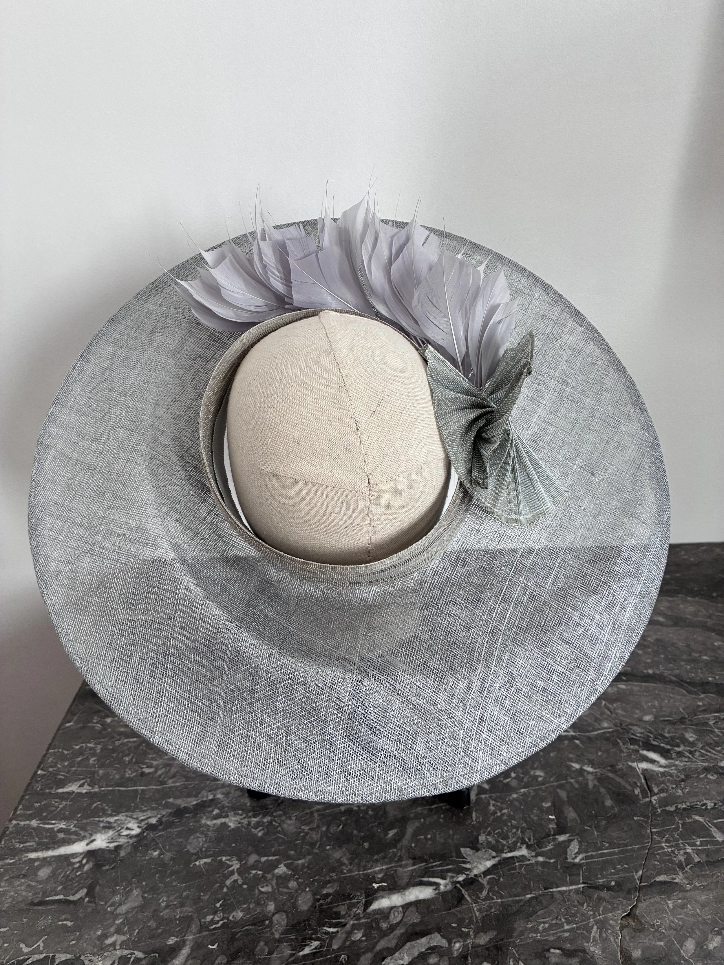 Chapeau Marie Anne argenté