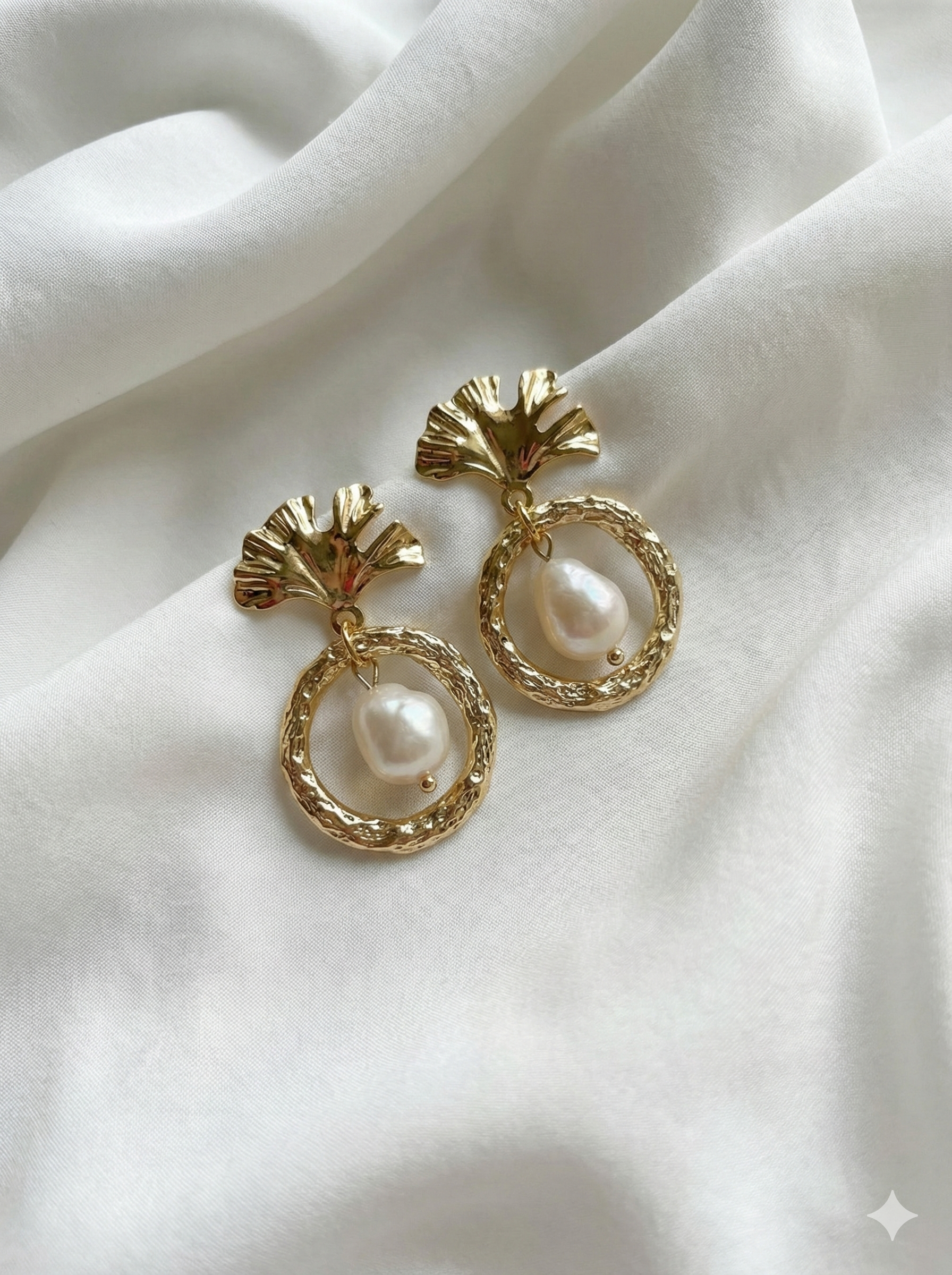 Boucles d’oreilles gincko