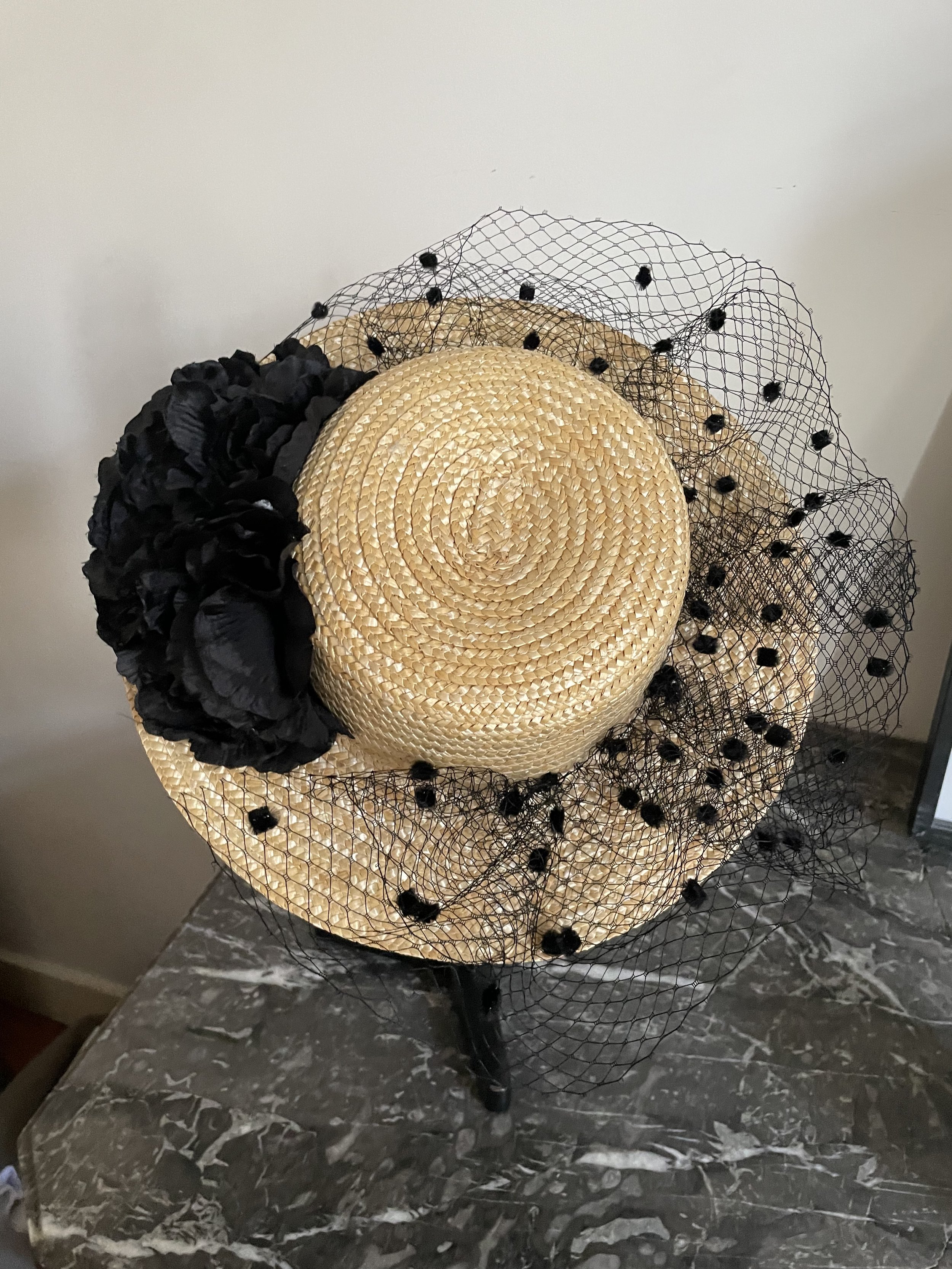 Canotier paille