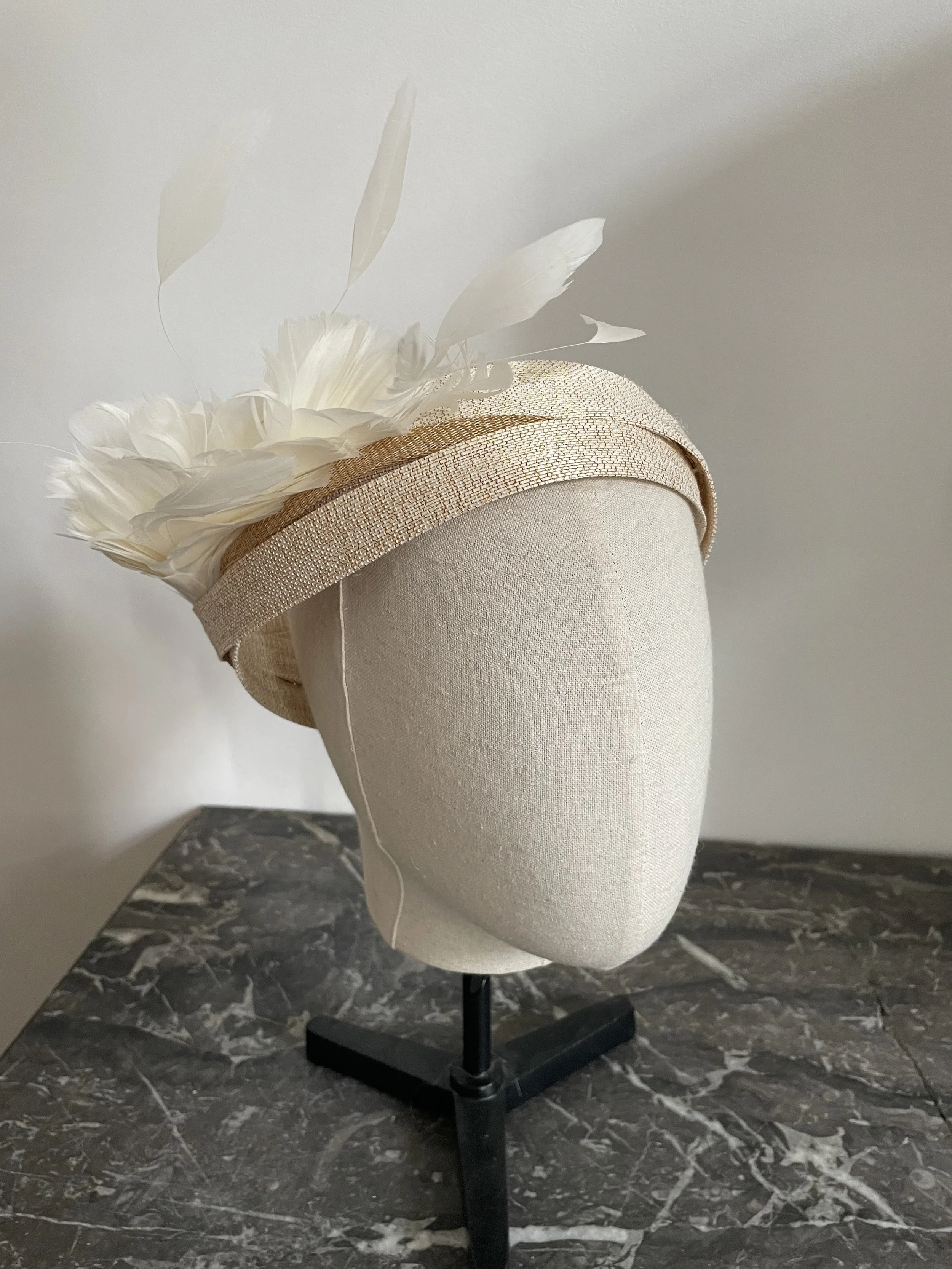 Turban Capucine doré