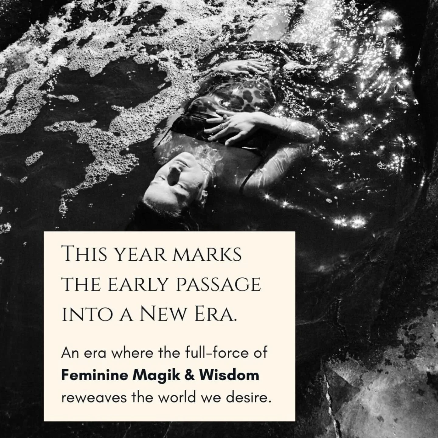 𝐀 𝐍𝐞𝐰 𝐄𝐫𝐚 𝐛𝐞𝐜𝐤𝐨𝐧𝐬 𝐮𝐬.
We are being called to create the frequency of a new reality that we want to live and work in. 

Women can feel this shift deeply right now. 
But, we cannot create it alone or in isolation.
(and it ain't as fun t