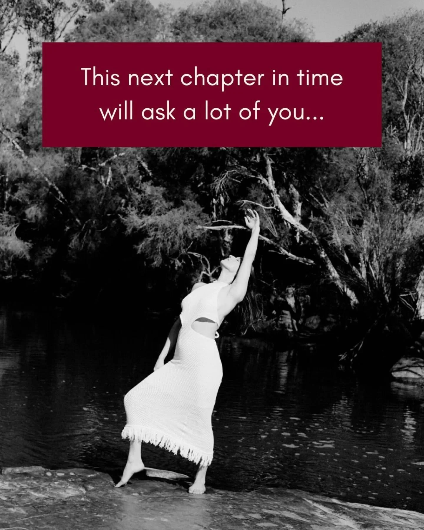 𝗧𝗵𝗶𝘀 𝗶𝘀 𝗮 𝗿𝗲𝘃𝗼𝗹𝘂𝘁𝗶𝗼𝗻𝗮𝗿𝘆 𝘁𝗶𝗺𝗲. 

And there&rsquo;s no beating around it, it will ask a lot of you.

To combat the anti-life force, we must establish and commit to our 𝗼𝘄𝗻 𝘀𝗲𝗹𝗳-𝘀𝘂𝗽𝗽𝗼𝗿𝘁𝗶𝗻𝗴 𝗮𝗻𝗱 𝗹𝗶𝗳𝗲-𝗴𝗶𝘃?