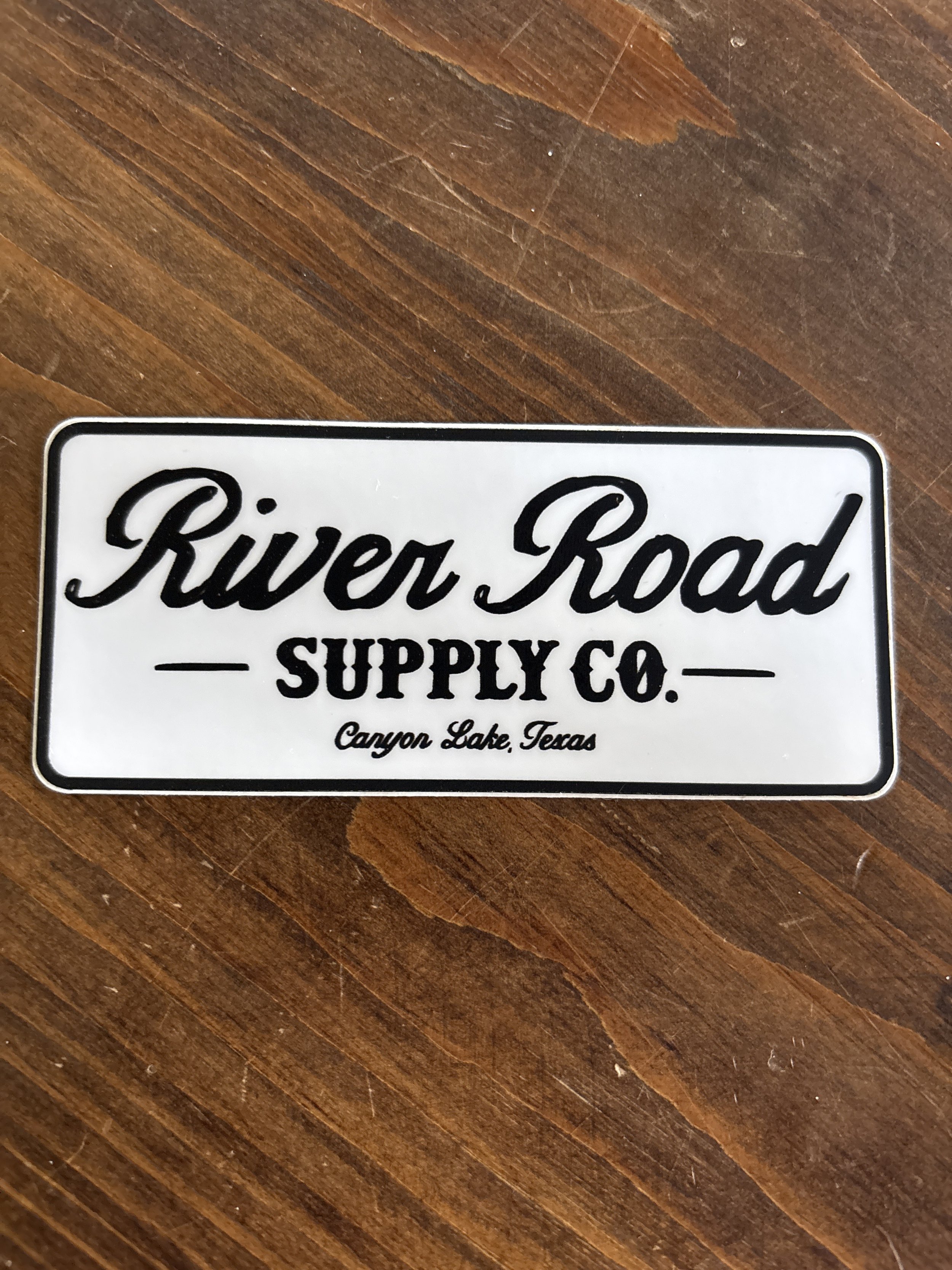 White River Road Supply Sticker