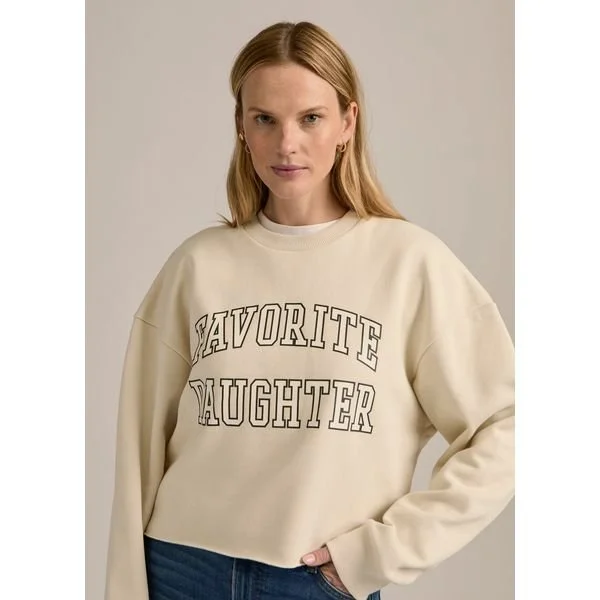 The Cropped Collegiate Sweatshirt