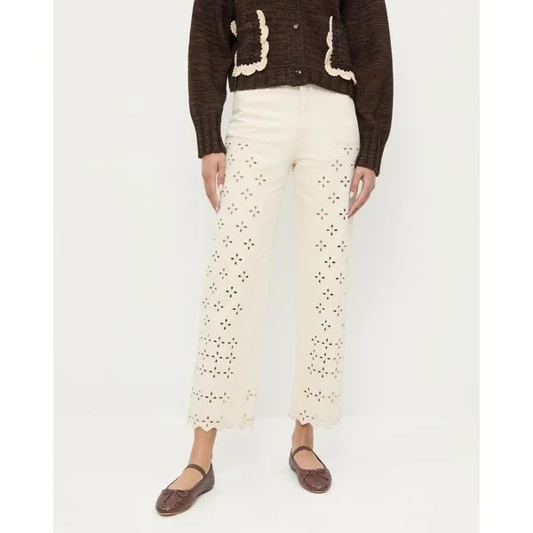 Demi Embroidered Pant