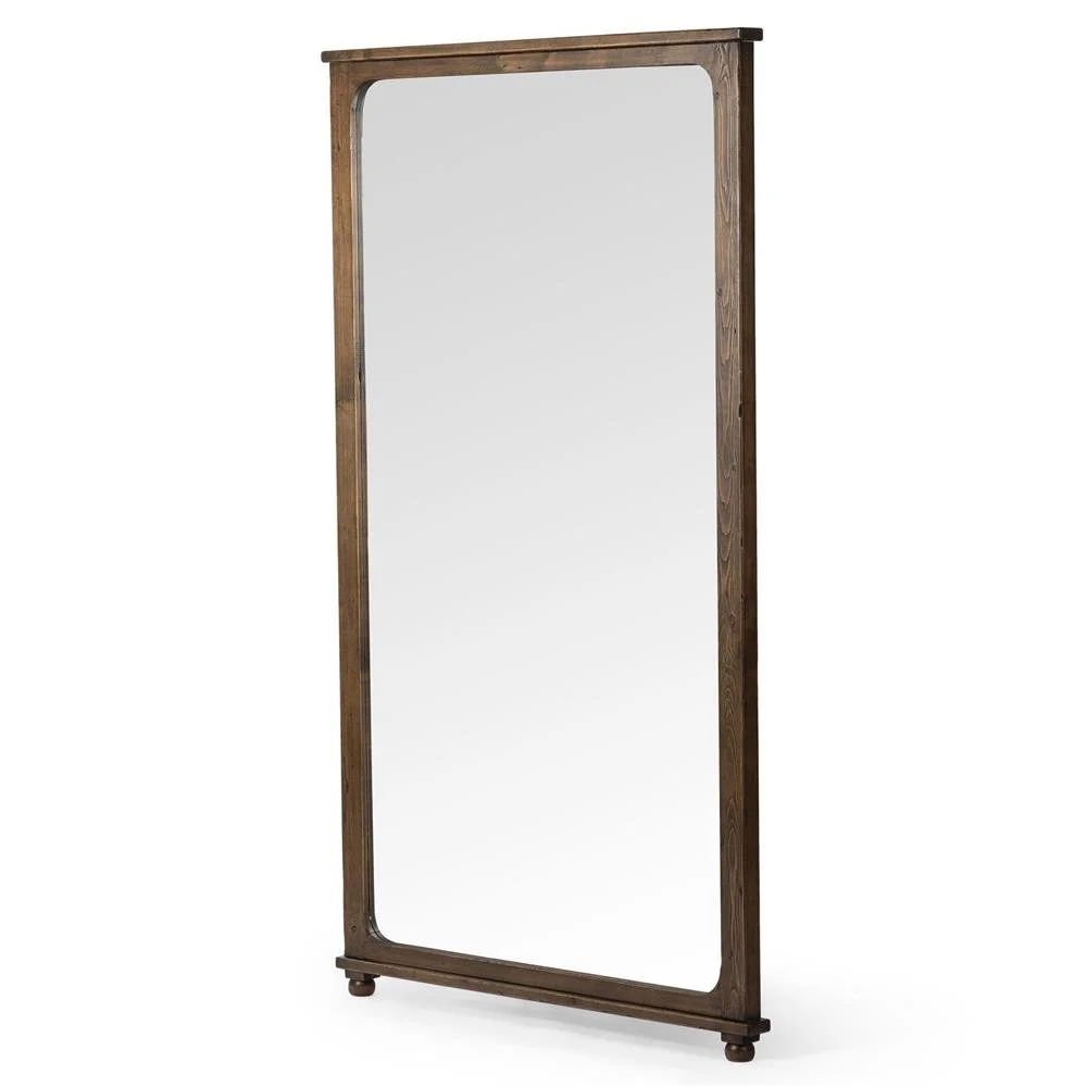 Amber Lewis x Four Hands | Orleans Aged Pine Floor Mirror