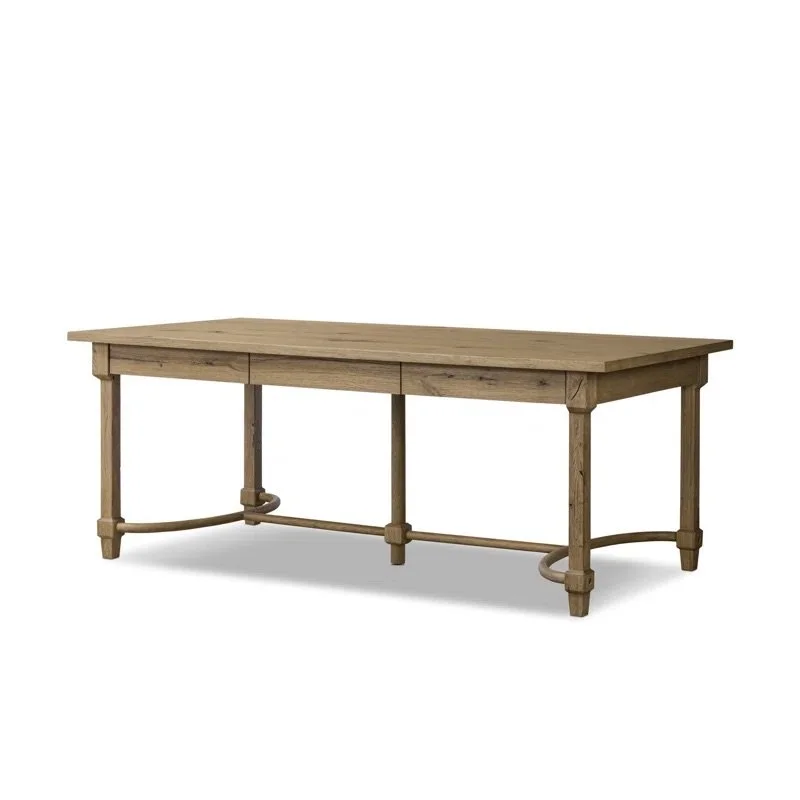 Amber Lewis x Four Hands | Edison Worn Oak Desk