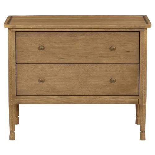 Amber Lewis X Four Hands | Franny Saddle Brown Nightstand