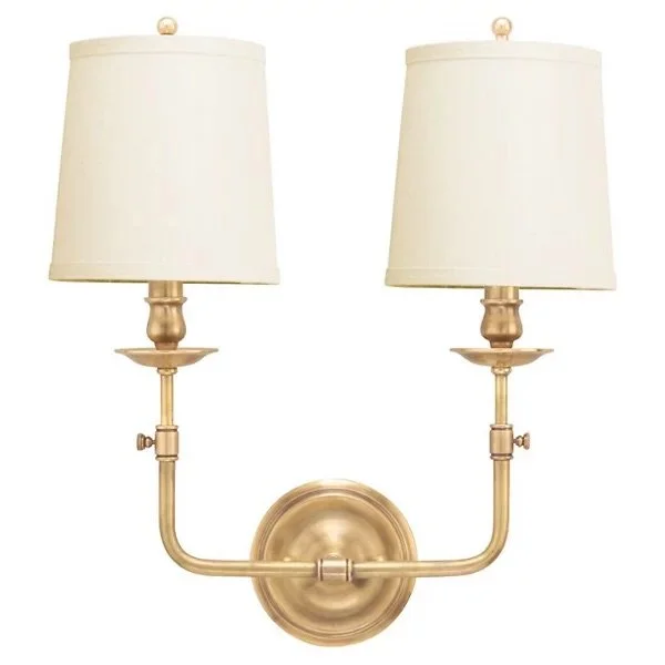 Hudson Vally Lighting | Logan 2-Light Wall Sconce