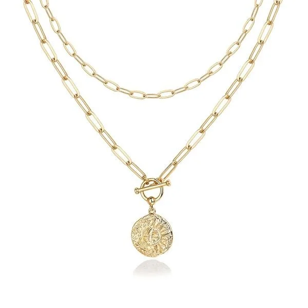 PAVOI | 14K Gold Plated Layering Necklaces&nbsp;