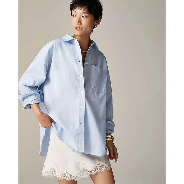 J.Crew | Étienne oversized shirt in lightweight oxford