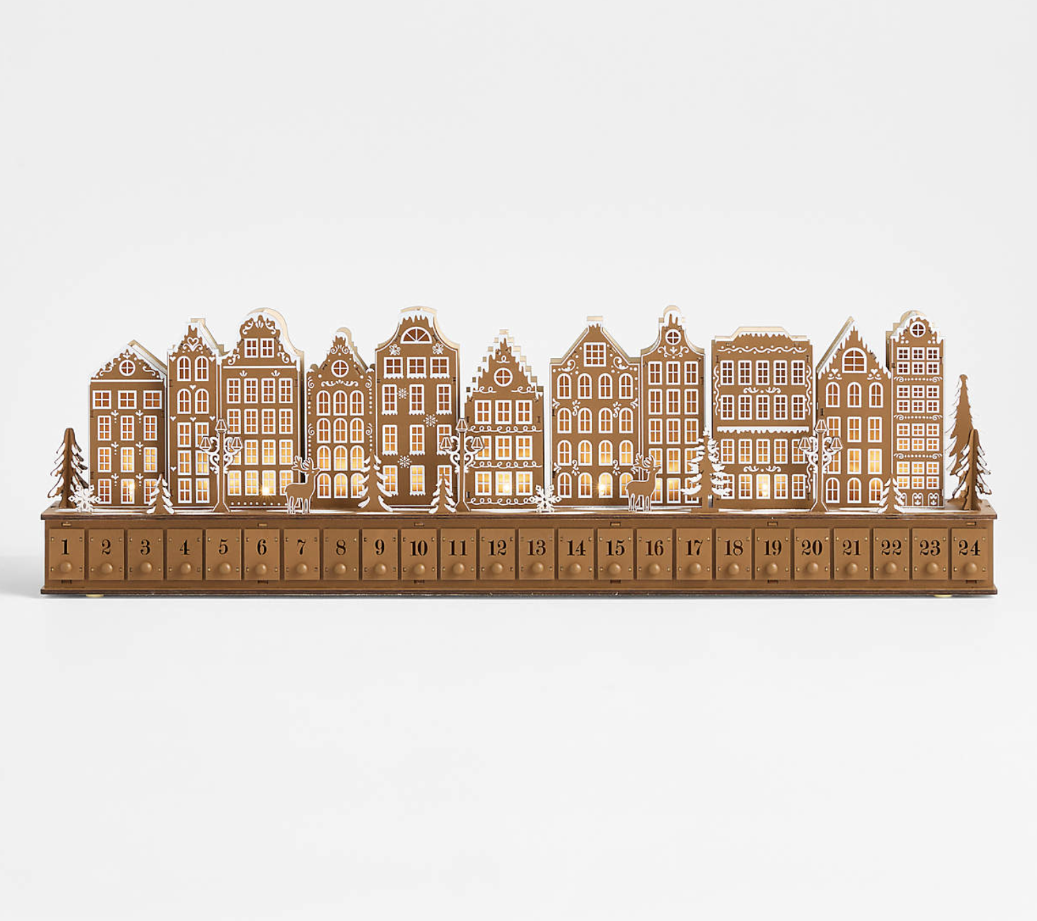 Gingerbread Village Advent Calendar