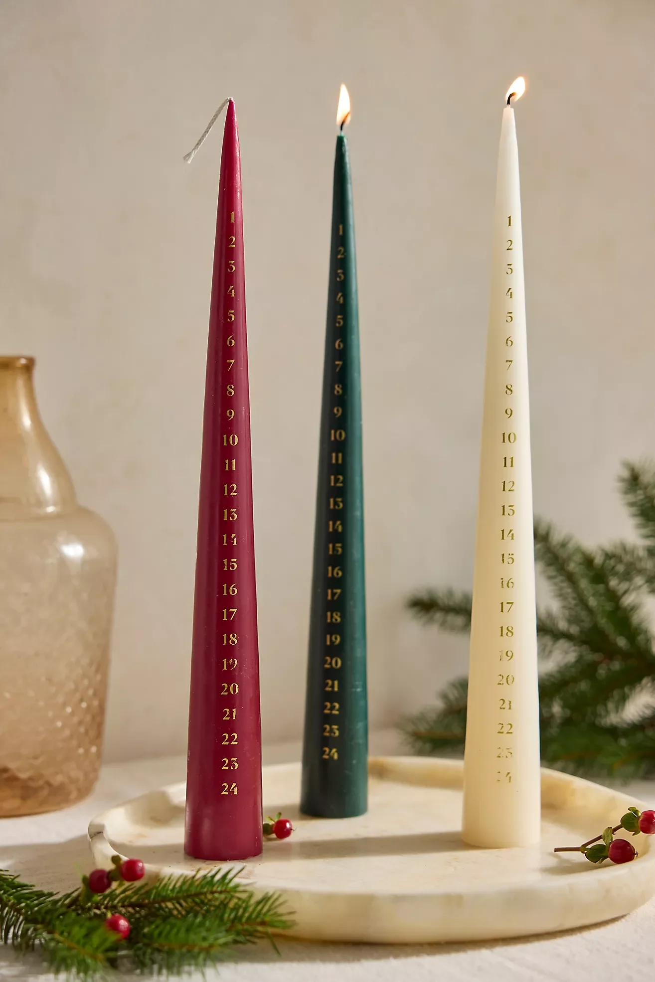 Cone Advent Candle