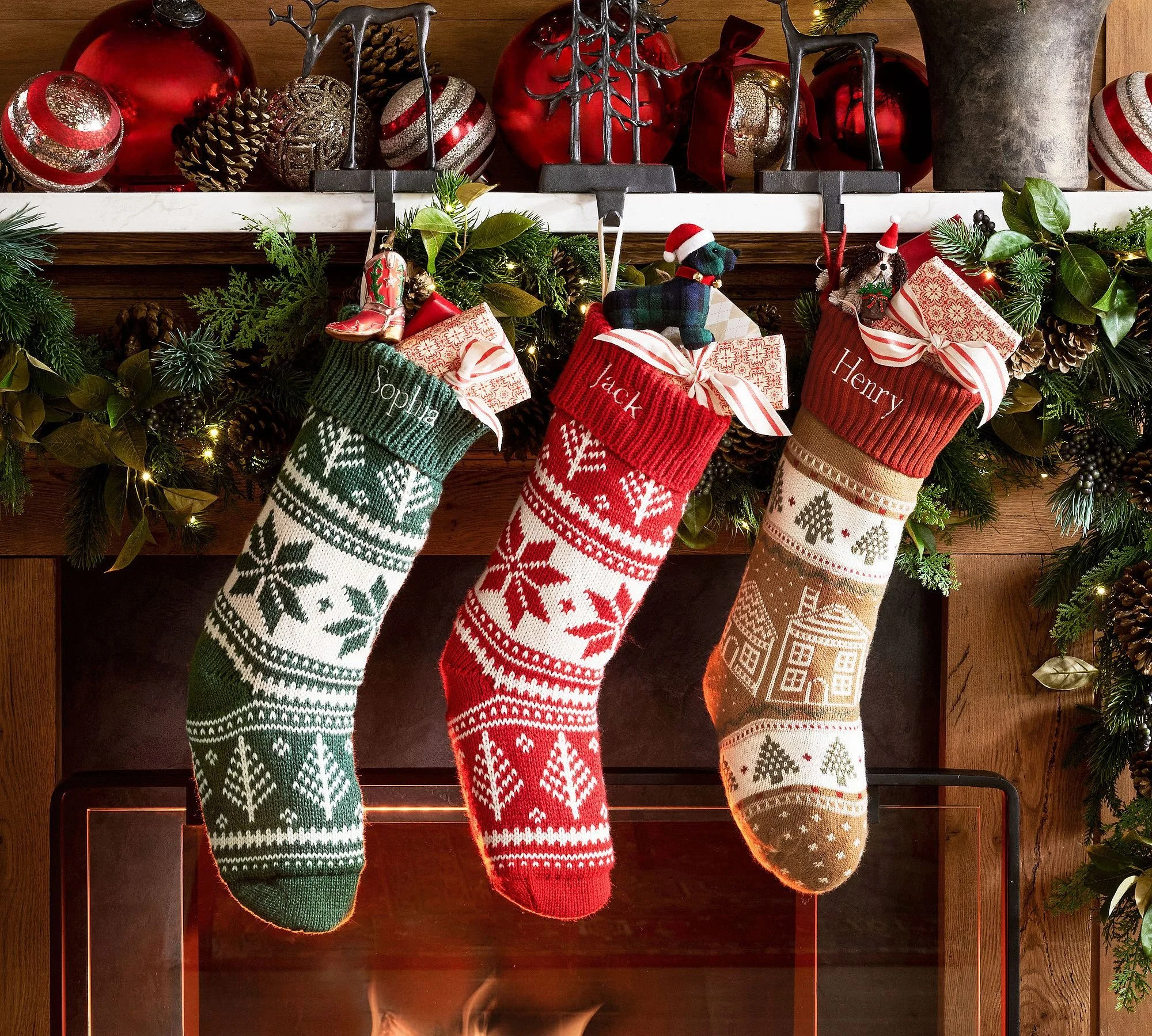 Fair Isle Stocking