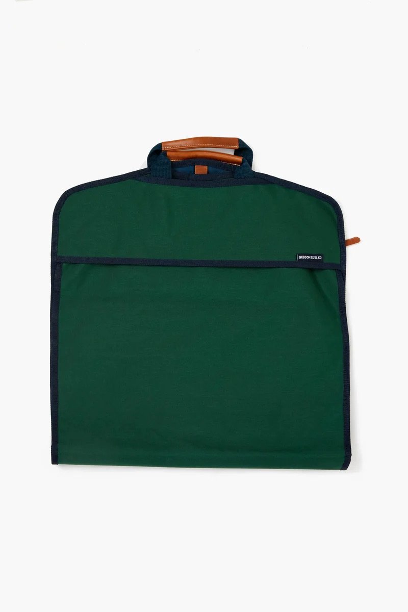 Charleston Garment Bag in Hunter Green