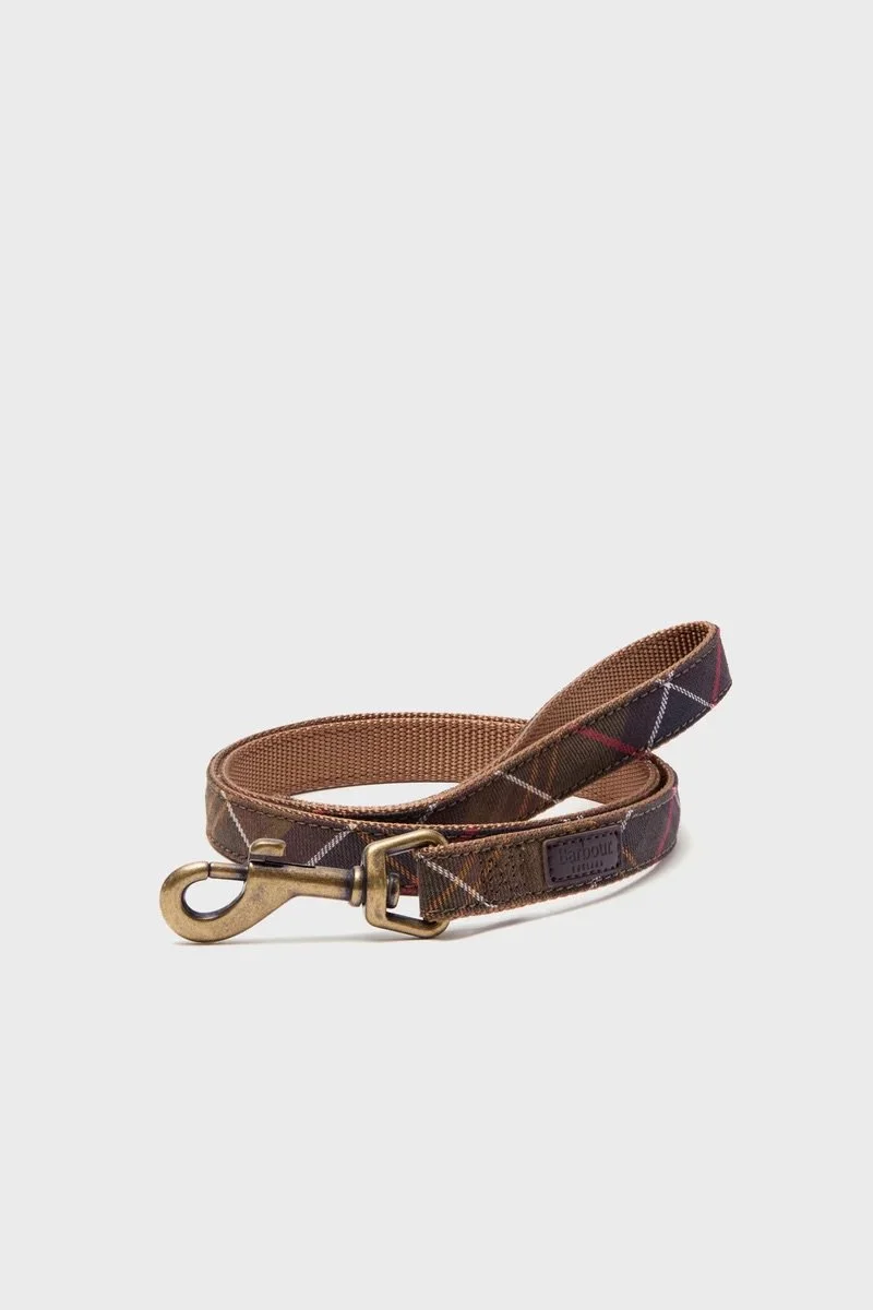 Barbour Webbing Lead in Classic Tartan