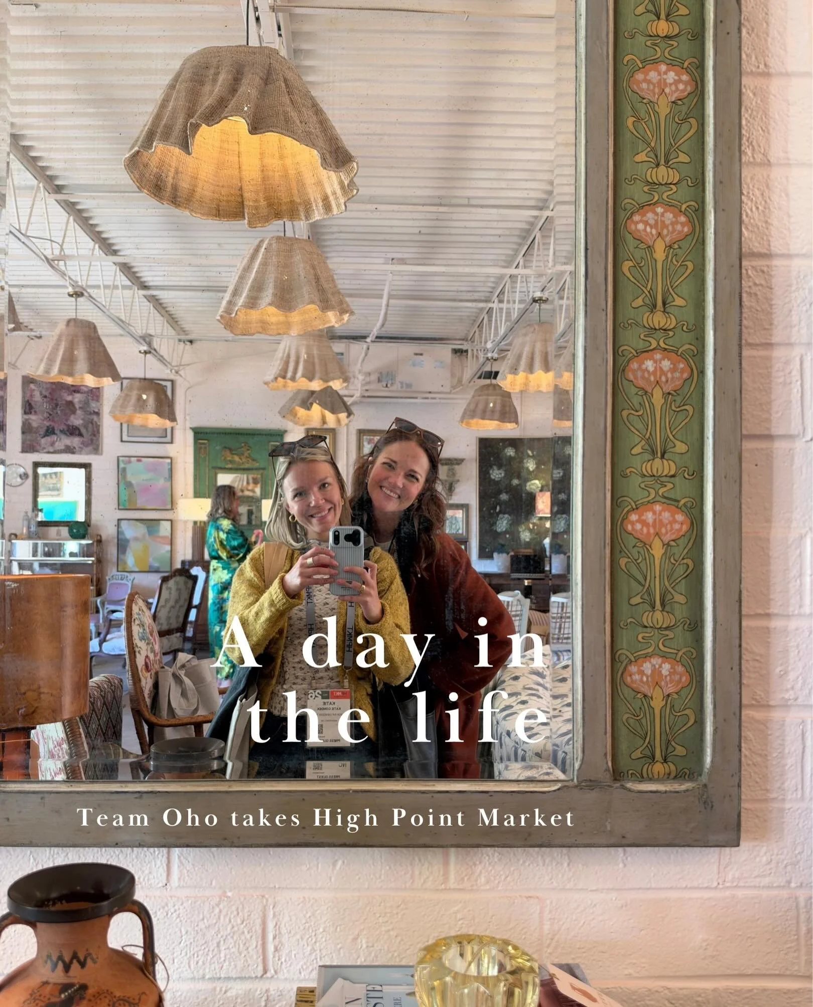 Hello, @highpointmarket! Day One of the #designinfluencerstour is done, so I thought I&rsquo;d do a little day in the life. So much more to come!