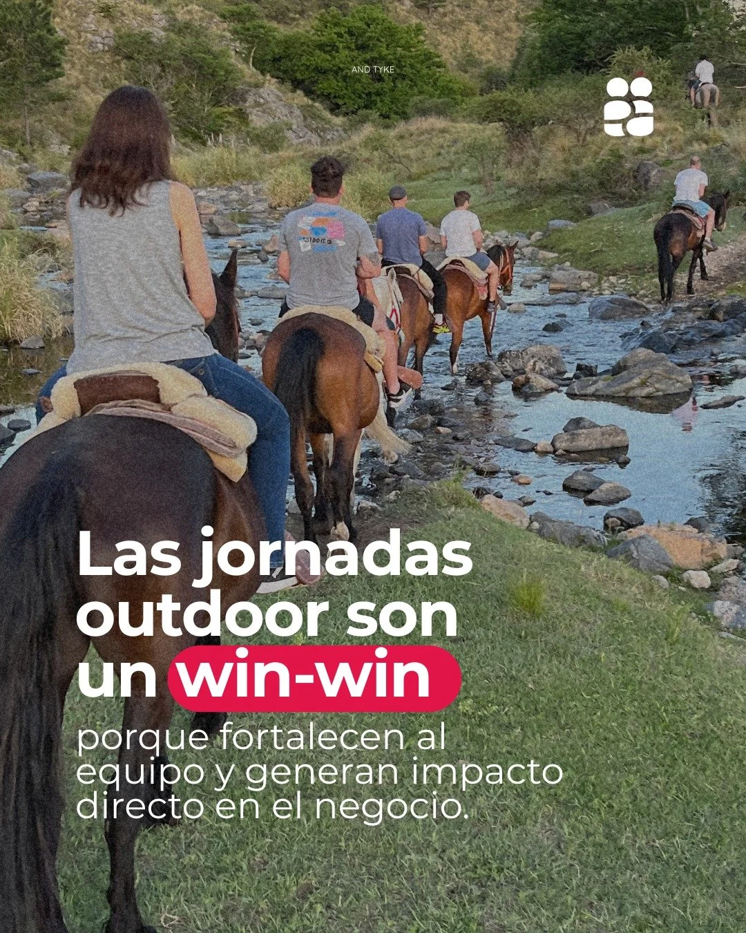 &iquest;Qu&eacute; pasa cuando un equipo se anima a salir de la oficina y compartir experiencias al aire libre?
Se fortalecen la confianza, la comunicaci&oacute;n y la motivaci&oacute;n.
Y el impacto no queda solo en lo personal: se traduce en mejore