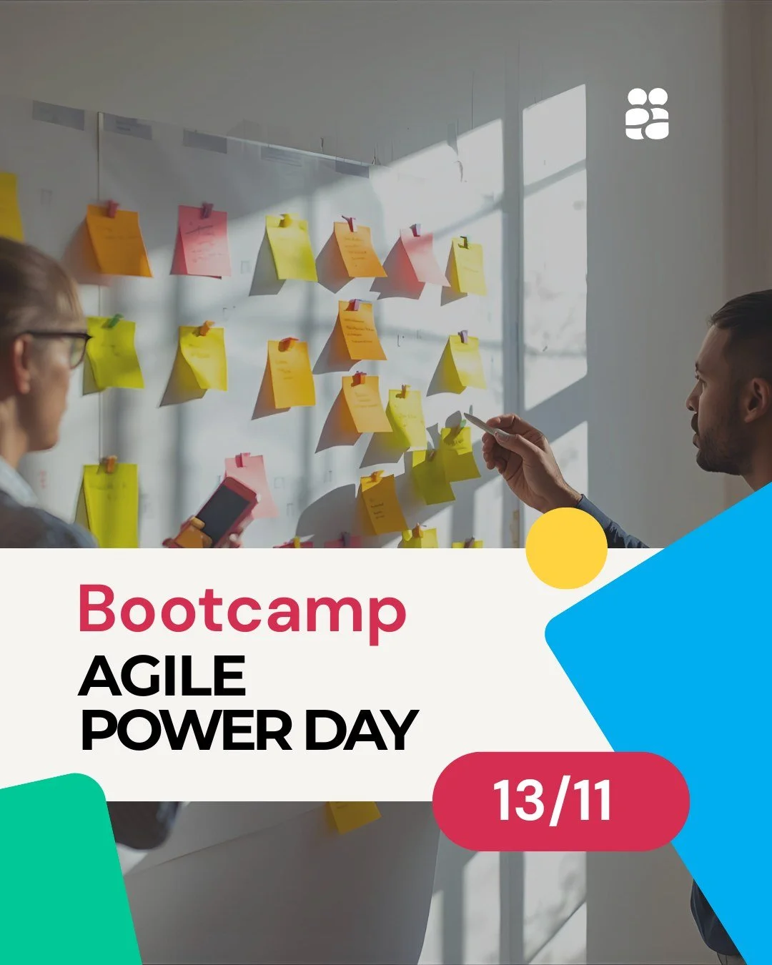 🔥 Llega el Bootcamp Agile Power Day
8 horas para transformar tu forma de liderar y trabajar en equipo 💪

Nada de teor&iacute;a innecesaria. Vas a aprender haciendo, con din&aacute;micas, simulaciones y herramientas &aacute;giles que pod&eacute;s ap