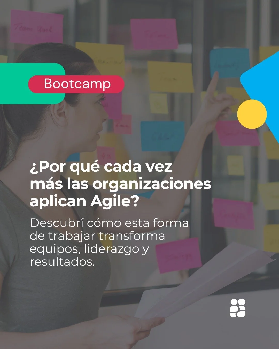 &iquest;Por qu&eacute; cada vez m&aacute;s organizaciones aplican Agile?
Porque los contextos cambiaron. Y lo que antes funcionaba para liderar, motivar o planificar, hoy ya no alcanza.
Las empresas que aplican Agile logran adaptarse m&aacute;s r&aac