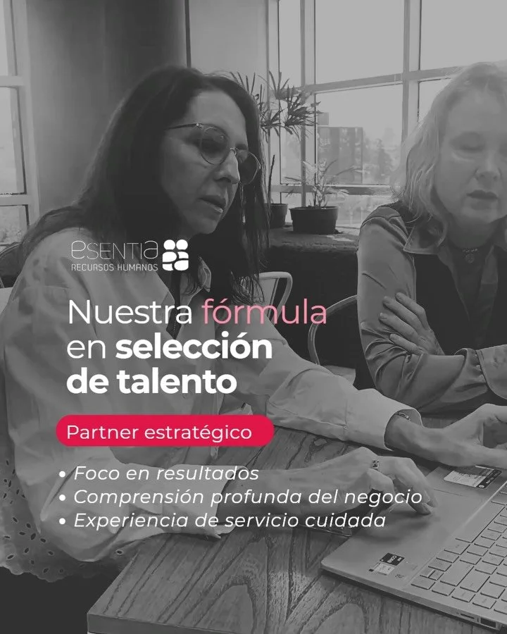 Acompa&ntilde;amos a las organizaciones como partner estrat&eacute;gico en sus procesos de selecci&oacute;n, combinando foco en resultados, comprensi&oacute;n profunda del negocio y una experiencia de servicio cuidada para todas las partes.
Porque se