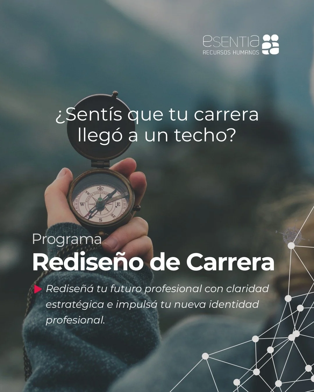 &iquest;Te est&aacute;s preguntando si est&aacute;s donde quer&eacute;s estar profesionalmente?
Creciste, ten&eacute;s experiencia, pero...&iquest;Sab&eacute;s cu&aacute;l es tu pr&oacute;ximo paso?
Tal vez no se trata de cambiar todo, sino de ordena