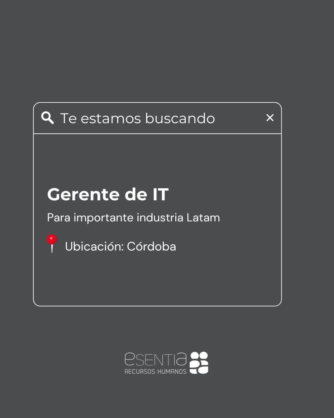 Si cont&aacute;s con experiencia liderando equipos IT y te motivan los desaf&iacute;os estrat&eacute;gicos, esperamos tu postulaci&oacute;n 👇

Carg&aacute; tu CV en nuestra web, en la secci&oacute;n &ldquo;Oportunidades laborales&rdquo;
o envianos p