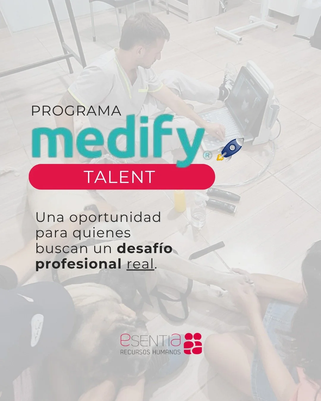 👉 &iquest;Te gustar&iacute;a formar parte de una empresa joven y apasionada con soluciones innovadoras y tecnol&oacute;gicas?

Desde ESENTIA RH nos encontramos en la b&uacute;squeda de talentos para sumarse al equipo de @medify_ar 

Sumate al Progra