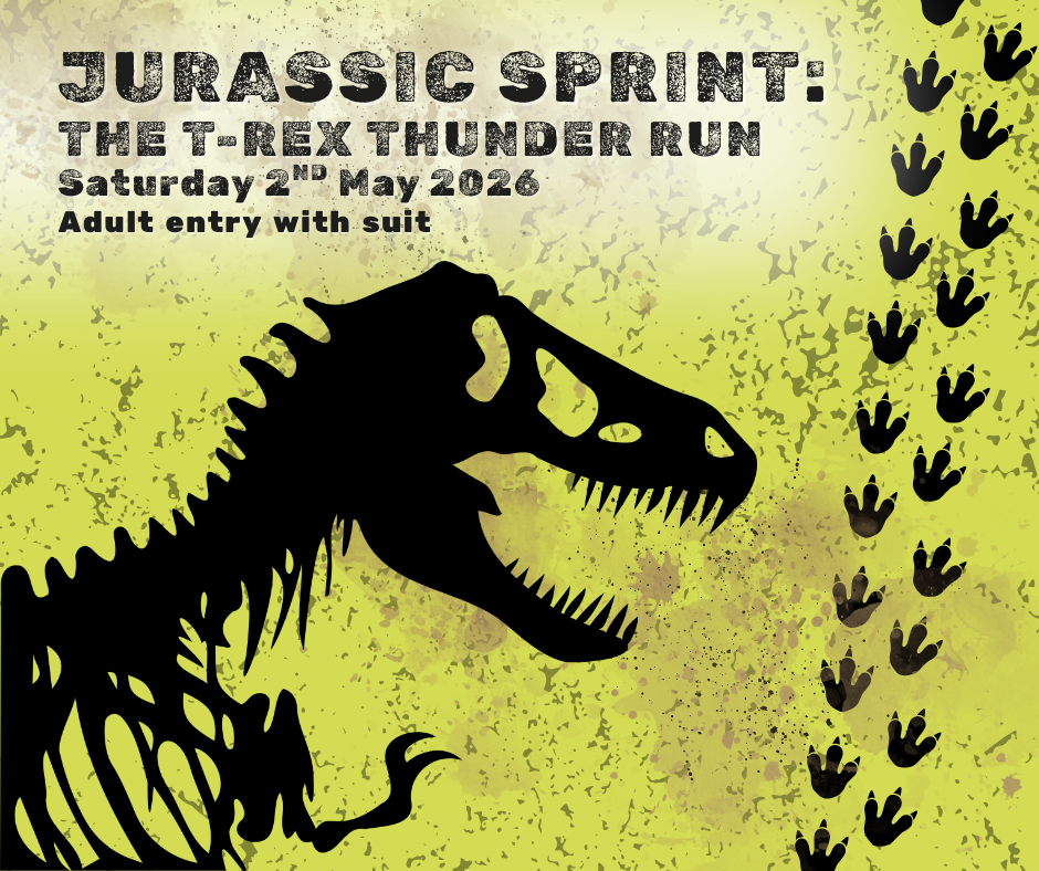 JURASSIC SPRINT: Adult Entry – Includes T-Rex Suit