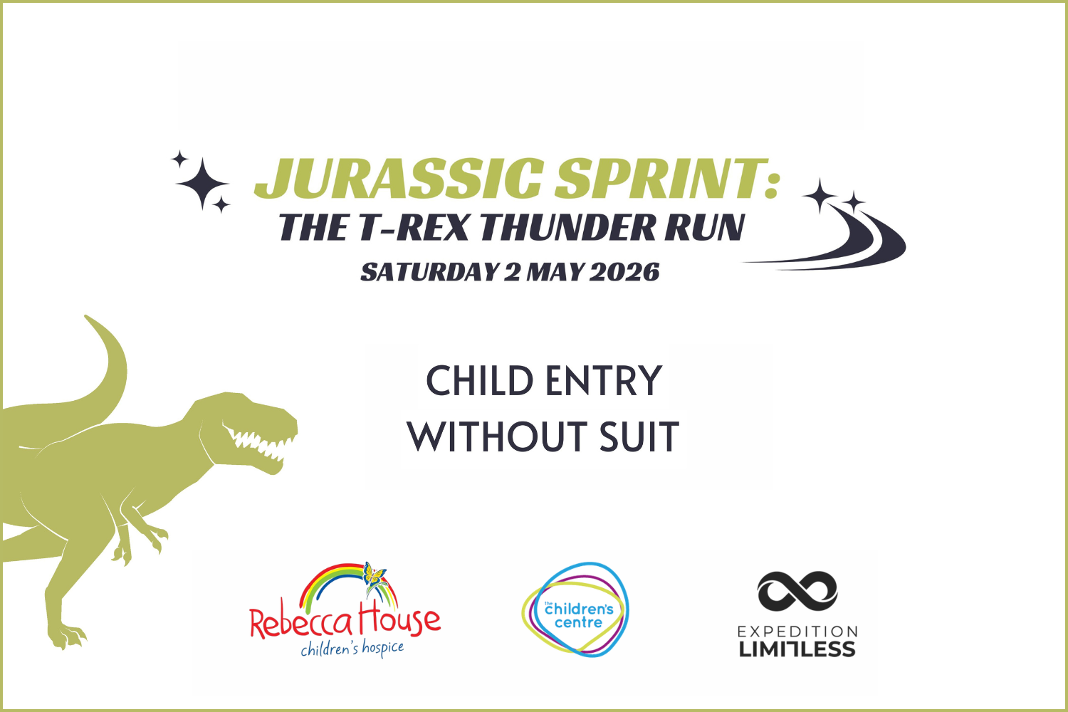 JURASSIC SPRINT: Child Entry – Bring Your Own Suit