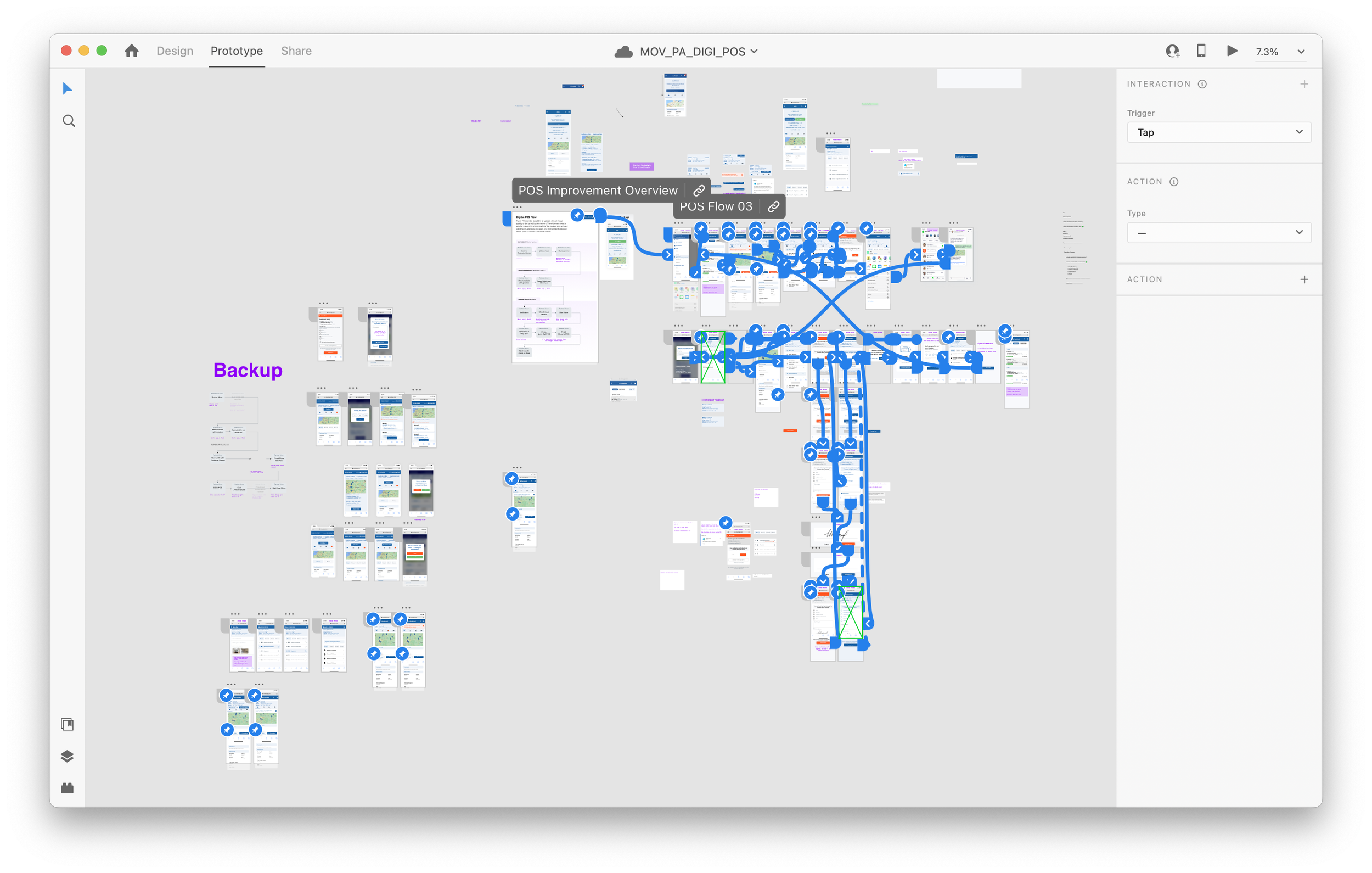 Mobile Screens Prototype