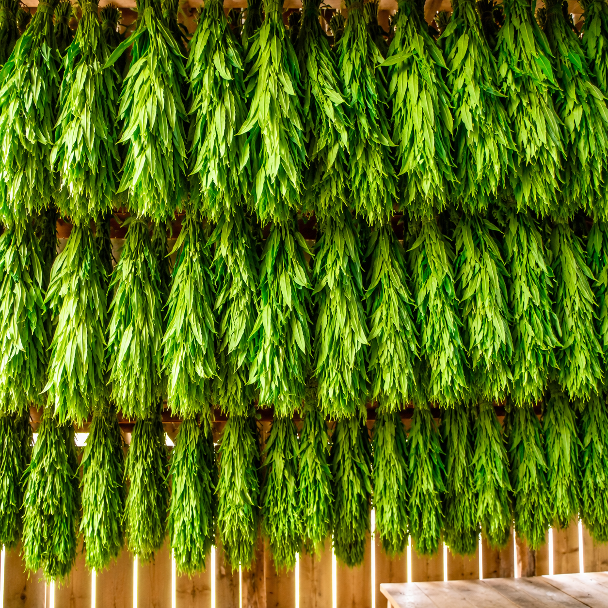 Naturally air-dried to preserve aroma and character