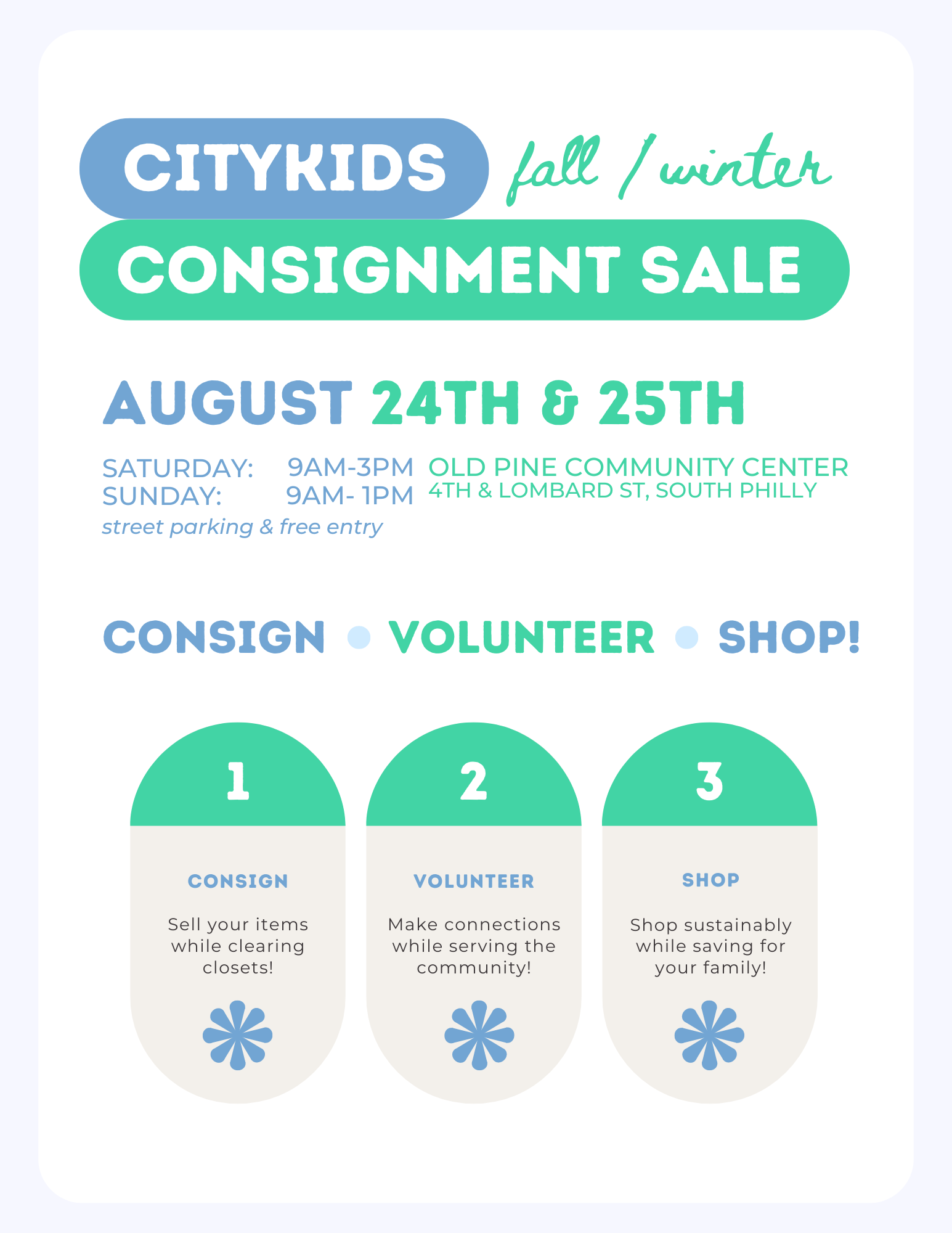CONSIGNMENT SALE — Lilypad Philly