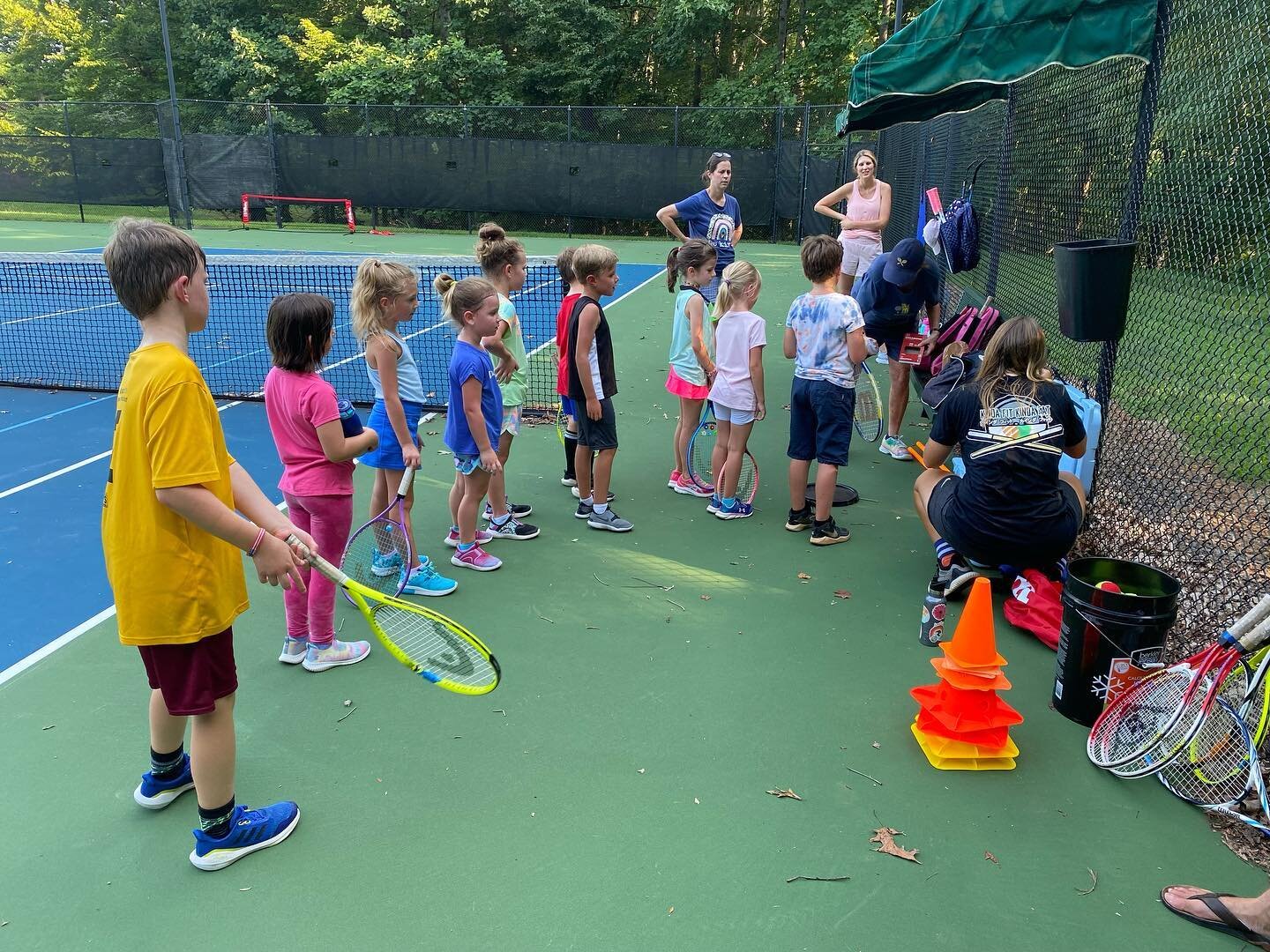It&rsquo;s that time again! 
.
I scream, you scream, we all scream for ice cream! 🍦 
.
Red ball clinic for tennis beginners aged 4-8! Click is will be held 9/6 and 9/13 from 5-6pm at the Tanglewood hard courts! 
.
Tennis match play Tuesday is for ou